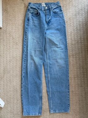 BDG Blue High-Rise Baggy Jeans